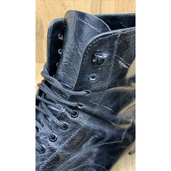Stacy Adams Men\'s Size 15D Black Leather Cap Toe Lace Up Dress Boots Made Brazil main image 13